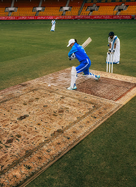 The Jaipur Rugs Cricket Pitch