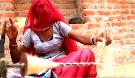 Spinning Happiness in Bikaner